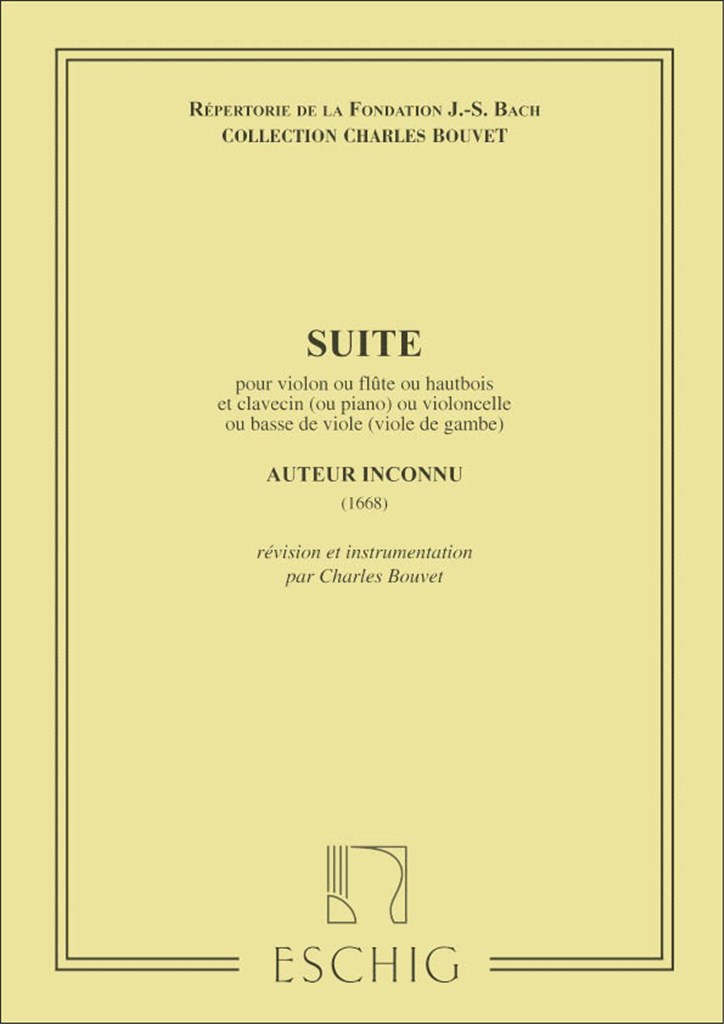 Suite (1668) - Revision De Charles Bouvet